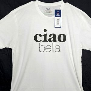 Fila T shirt NWT Ciao Bella